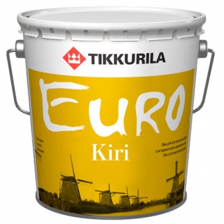Паркетный алкидно-уретановый полуматовый лак Euro Kiri Паркетный алкидно-уретановый полуматовый лак Euro Kiri